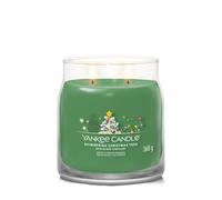 Yankee Candle Shimmering Christmas Tree Media ering Christmas Tree Candela Profumata Giara Signature