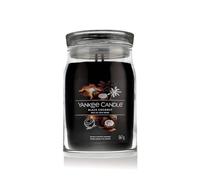 Yankee Candle Signature Candela Profumata, Cocco Nero in Giara Grande, Candele di Miscela di Cera di Soia Lunga Durata, Regalo per le Donne