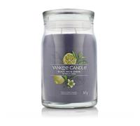 Yankee Candle Signature Black Tea & Lemon 567 g candela profumata