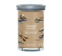 Candela Amber & Sandalwood Tumbler Signature Grande 567 gr Yankee Candle