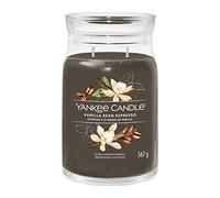 Yankee Candle Signature Candela Profumata, Espresso Alla Vaniglia in Giara Grande, Candele di Miscela di Cera di Soia Lunga Durata, Regalo per le Donne