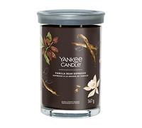 Yankee Candle Signature candela profumata | Espresso alla vaniglia in tumbler grande | Candele di miscela di cera di soia lunga durata | regalo perfetto per le donne