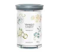 Yankee Candle Signature Candela Profumata, Giorno Del Matrimonio in Tumbler Grande, Candele di Miscela di Cera di Soia Lunga Durata, Regalo per le Donne