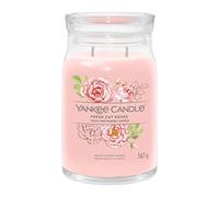 Yankee Candle Fresh Cut Roses candela profumata Signature 567 g