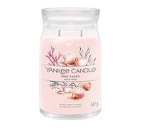 Yankee Candle Candela profumata Praline & Birch 567 g variante Pink Sands