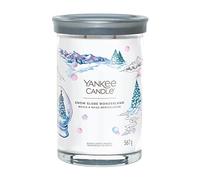 Yankee Candle Signature candela profumata, Snow Globe Wonderland in tumbler grande, Candele di miscela di cera di soia lunga durata
