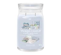Yankee Candle Signature Candela Profumata, Un Posto Calmo E Sereno in Giara Grande, Candele di Miscela di Cera di Soia Lunga Durata, Regalo per le Donne