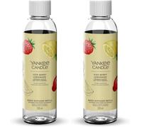 Yankee Candle Signature Diffusore a bastoncini Ricarica | Iced Berry Lemonade | 200 ml | Fino a 20 settimane di fragranza | Un regalo perfetto per una donna (Confezione da 2)