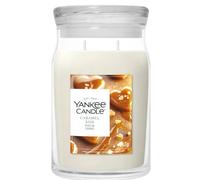 YANKEE CANDLE CANDELA IN GIARA GRANDE CARAMEL KISS