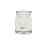 Yankee Candle Candela profumata firmata | Candela in barattolo medio in cotone pulito con doppio stoppino | Candela a combustione lunga in miscela di cera di soia | Regalo perfetto per le donne