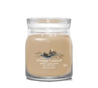Yankee Candle - Signature Jar Candles Amber & Sandalwood 368g - MEDIUM - Candele profumate