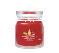 Yankee Candle - Signature Jar Candles Big Apple Christmas 368g - MEDIUM - Candele profumate