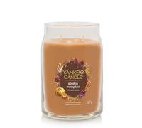 Yankee Candle - Signature Jar Candles Golden Pumpkin 567g - LARGE - Candele profumate
