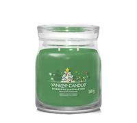 Yankee Candle - Signature Jar Candles Shimmering Christmas Tree 368g - MEDIUM - Candele profumate