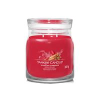 Yankee Candle - Signature Jar Candles Sparkling Cinnamon 368g - MEDIUM - Candele profumate