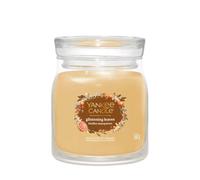 Yankee Candle Signature Jar Media Candela Glistening Leaves Fragranza Agrumi Muschio e Patchouli, 368g