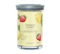 Yankee Candle - Signature Tumbler Candles Iced Berry Lemonade 567g - LARGE - Candele profumate