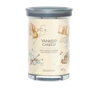 Yankee Candle Signature Tumbler Candela profumata 567 g variante Soft Wool & Amber
