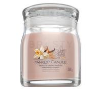 Yankee Candle Signature Medium Jar Candela profumata 368 g variante Vanilla Creme Brulée