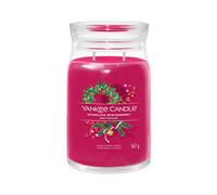 Yankee Candle Sparkling Winterberry candela signature grande 567 g