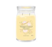 Yankee Candle Signature candela profumata, Cupcake alla Vaniglia in giara grande, Candele di miscela di cera di soia lunga durata
