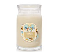YANKEE CANDLE Vanilla Flurries 567 g Candela Profumata Giara Signature Grande 2 Stoppini