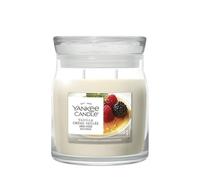 Yankee Candle Signature Medium Jar Candela profumata 368 g variante Vanilla Creme Brulée