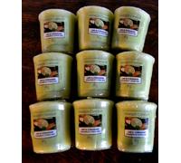 Yankee Candle, VOTIVS, Lime & Coriander, confezione 9 pezzi, raro
