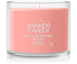 Yankee Candle White Strawberry Bellini candela votiva 37 g