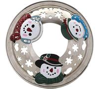 Yankee Candle (YANK6) Snowman Collection Illuma-Lid, Metallo, Argento, 8,5cm