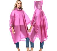 YANKUIRUI Poncho impermeabile da donna e uomo, impermeabile, 2 pezzi, per uomo e donna, impermeabile, per Disney, trekking, ciclismo, campeggio e viaggi