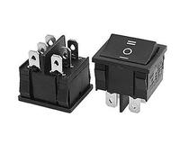 YANMAO Interruttore a Doppio Polo Doppio Interruttore On-off-on DPDT Interruttore a bilanciere for Barche 250V/6A 125V/10A