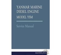 Yanmar Yanmar Marine Diesel Engine Model Ysm (Tascabile)