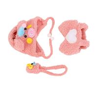 Yanmis Abiti da Vestire per Bambole da 17 Cm, Set da Maialino con Cappello e Borsa, Rivestimento Semplice per Collezionisti di Bambole, Tessuto in Fibra per un Facile d'abito, Regalo di