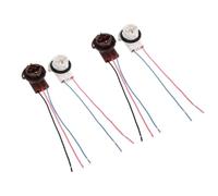 Yanmis Adattatore per Presa Cablaggio Fanale Posteriore da 4 Pezzi per Silverado 1500 2500 3500HD Presa per Lampadina a LED, Connettore a Spirale Precablato per Tahoe Sierra Envoy