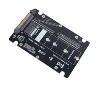 Yanmis Adattatore SSD da M.2 a U.2 Scheda Convertitore da NVMe PCIe a SFF 8639 per Desktop, Supporta Fattori di Forma 2230 2242 2260 2280 M2, Adattatore U2 Interno Ad Alta velocità