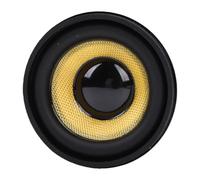 Yanmis Aggiornamento HiFi Altoparlante Rotondo Full Range da 2 Pollici 4 Ohm 5W, Driver Ad Alta Frequenza con Base Centrale Magnetizzata Schermata Contro l'umidità in Fibra di Vetro per Autoradio,