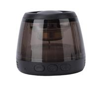 Yanmis Altoparlante Bluetooth Magnetico, Portatile Portatile 2 in 1 Piccolo Altoparlante Wireless con Luce RGB, Suono Stereo per Viaggi in Casa per Feste All'aperto, Nero