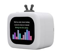 Yanmis Altoparlante Bluetooth Portatile, Touchscreen da 2,01 Pollici, Microfono Incorporato, Chiamate Senza Mani, 6-8 Ore di Gioco, Altoparlante Wireless per Casa All'aperto