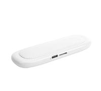 Yanmis Altoparlante per Cuscino a Conduzione Ossea, Doppia modalità Audio, Altoparlante Bluetooth BT5.4, Ausilio per Dormire per Bambini Adulti, Ultrasottile Sotto il (WHITE)