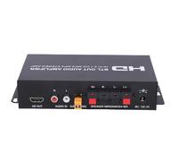 Yanmis Amplificatore di Potenza Stereo M045, 300 W X 2 Canali e di Amplificatore di Potenza Wireless Bluetooth Super Bass, Porte di Ingresso AUX con Dispositivi Multipli per la Casa (Spina europea)