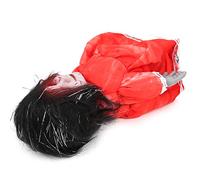 Yanmis Bambola Horror Elettrica di Halloween Altamente Simulata, Bambola da Passeggio Inquietante Attivata Tramite Voce e Tocco con Occhi Rossi Lampeggianti Effetti di Luce Horror per Oggetti di