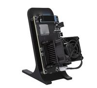 Yanmis Bitcoin Miner, 1.2TH/s 18W/TH 2.4G WiFi Home Crypto Valuta Miner, Open Source BTC Mining con 15 16J/TH Supporto di Efficienza Energetica per AxeOS (Spina europea)