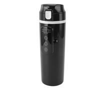 Yanmis Bollitore Elettrico per Auto 12V/24V Bollitore Portatile da 500 Ml per Viaggi, per Auto in Acciaio Inossidabile con Controllo Multi-temperatura con Display LCD per Preparare tè e caffè in