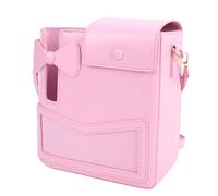 Yanmis Borsa Portatile per Bottiglia D'acqua Soluzione Compatta per lo Shopping e il Pendolarismo Colore Tenue 1 unità (PINK)
