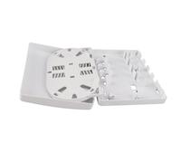 Yanmis Box di Distribuzione in Fibra a 4 Porte Flange SCSC Funzionamento a Prova di Polvere di Superficie Liscia per Flange Duplex LCLC