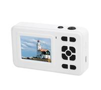 Yanmis Camera Digitale per Fotografia, 48 MP 1080p 5x Zoom Compact Vlog Travel Camara con AF Focus Auto Focus 2 ", Luce a LED e Filtri, per Viaggi Scolastici (WHITE)