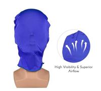 Yanmis Cappuccio e per Chroma Verde e Accoppiano il Materiale in Fibra Elastica Traspirante Morbido Funziona Perfettamente con Sfondo Verde per gli Effetti di invisibilità (BLUE)