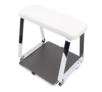 Yanmis Carrello per Pediluvio, Cuscino in Memory Foam Carrello per Poggiapiedi per Pedicure con Vassoio Spazioso e Ruote Lisce, per il Bagno di Casa del Salone di Bellezza