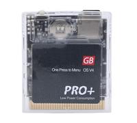Yanmis Cartuccia di Gioco, Scheda Integrata di Memoria 4G da 64 Mbit per Gameboy Color Advance SP Light Pocket, con Gestione dei File USB Drag Drop e Tecnologia di Risparmio (Bianco Trasparente)